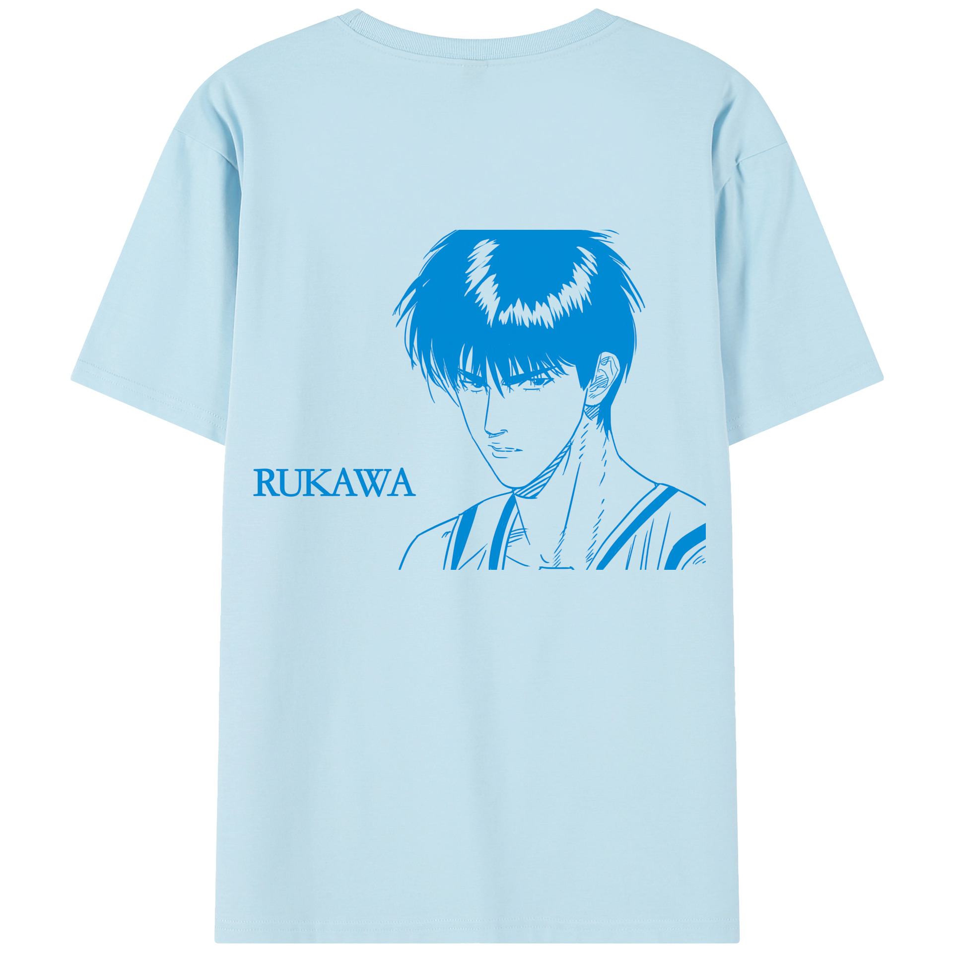 SLAM DUNK／スラムダンク 綿100％半袖Tシャツ（背面プリント）